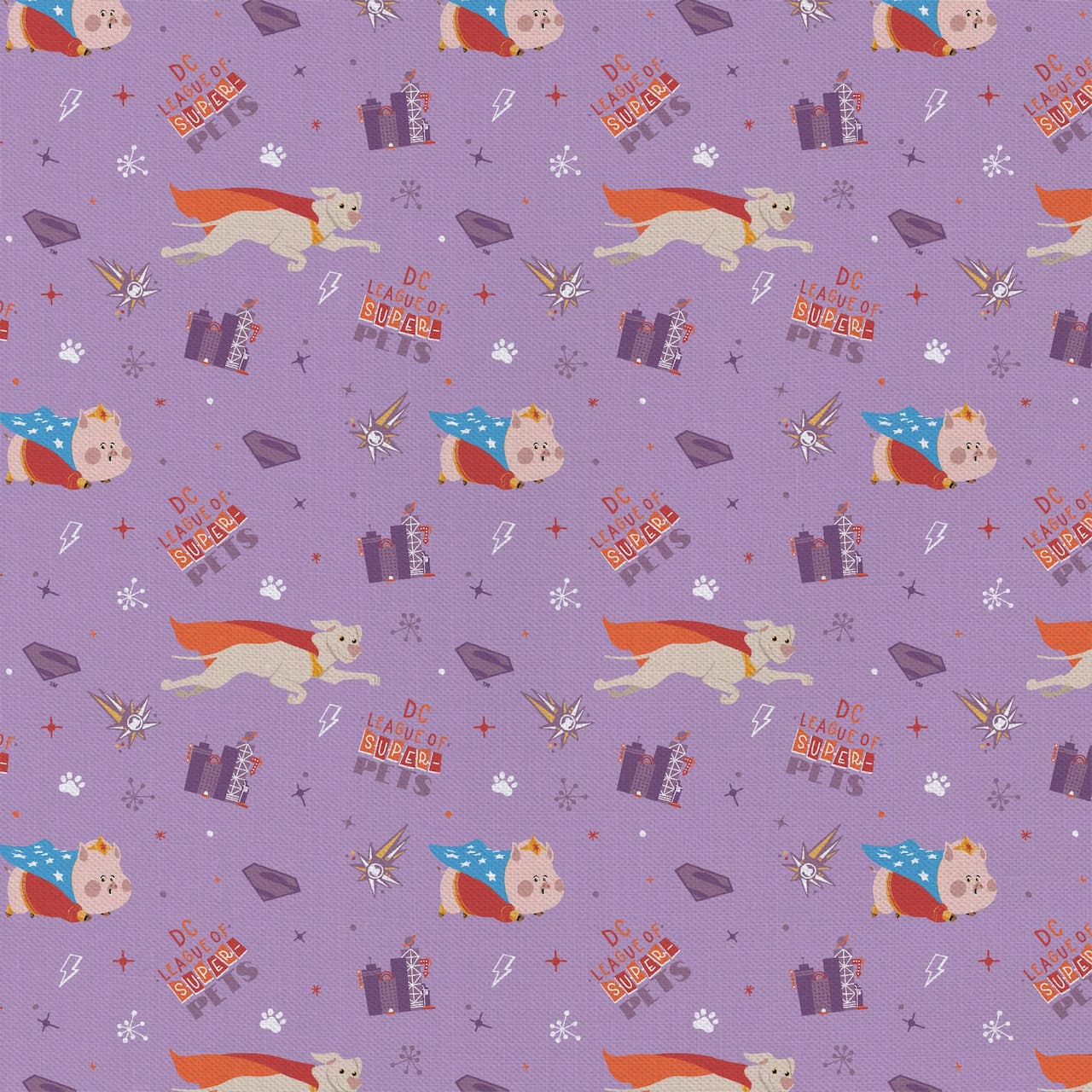 Super Pets™ StoryBook Pets Cotton Precut Fabric